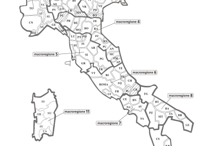 L'ITALIA DEI MEZZI LOCALI Cartina