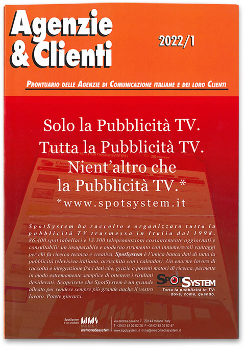 Media Consultants Editrice - Agenzie & Clienti 2022-1