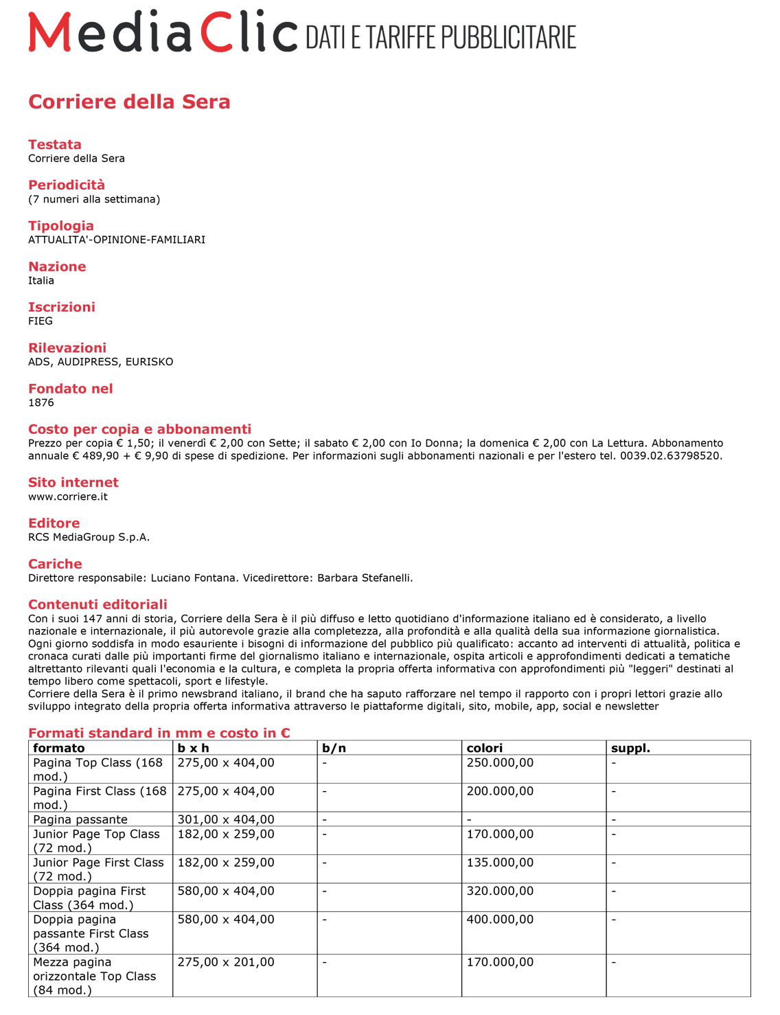 MEDIA CONSULTANTS EDITRICE L'Italia dei Mezzi Locali 01